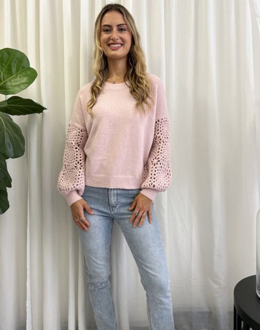 Jessie knit pink