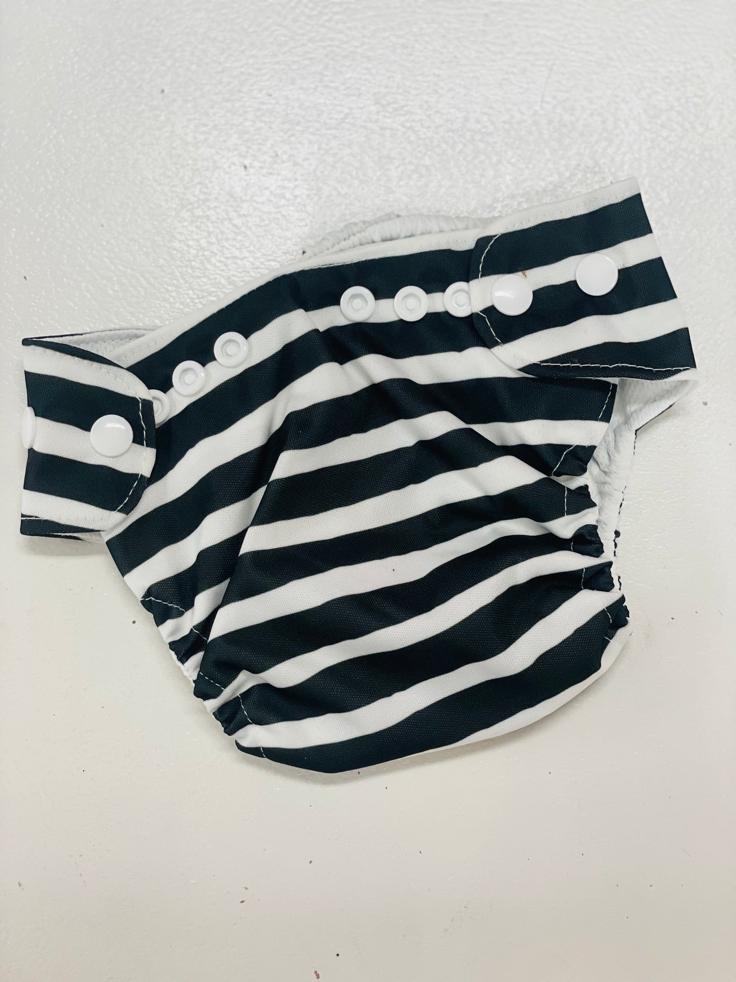 Zebra re-usable swim nappy size baby