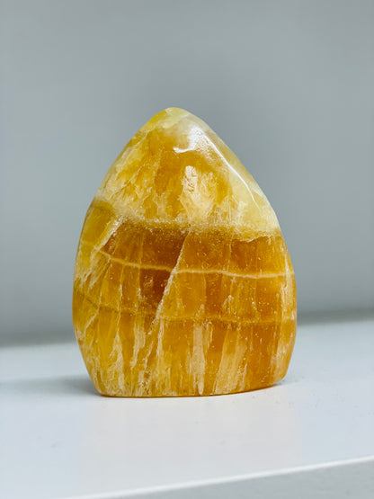 Orange calcite