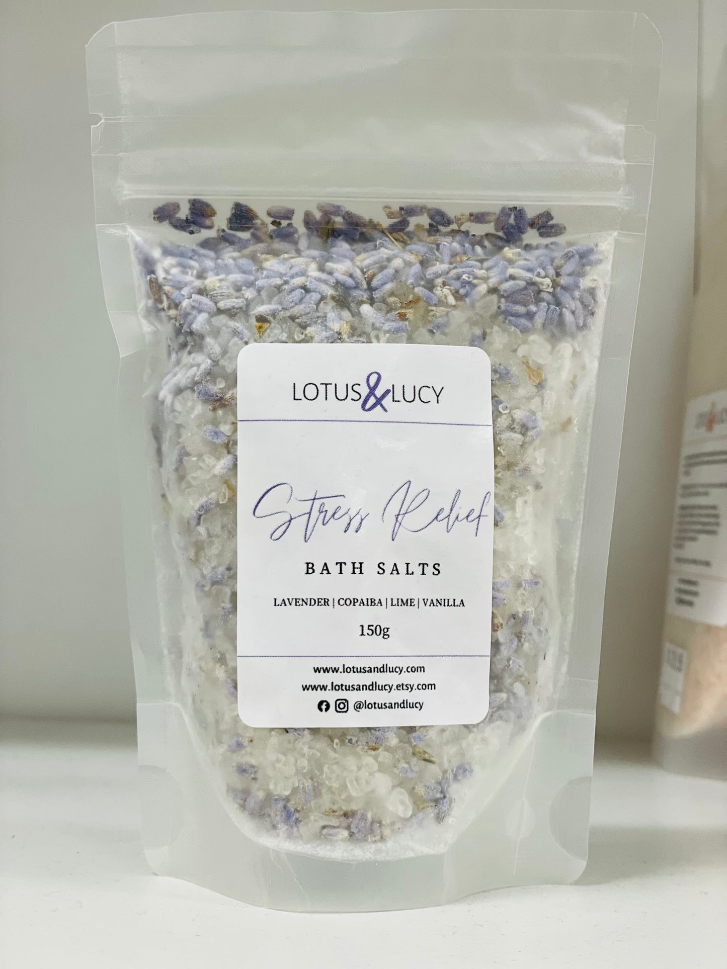 Bath salts-stress relief