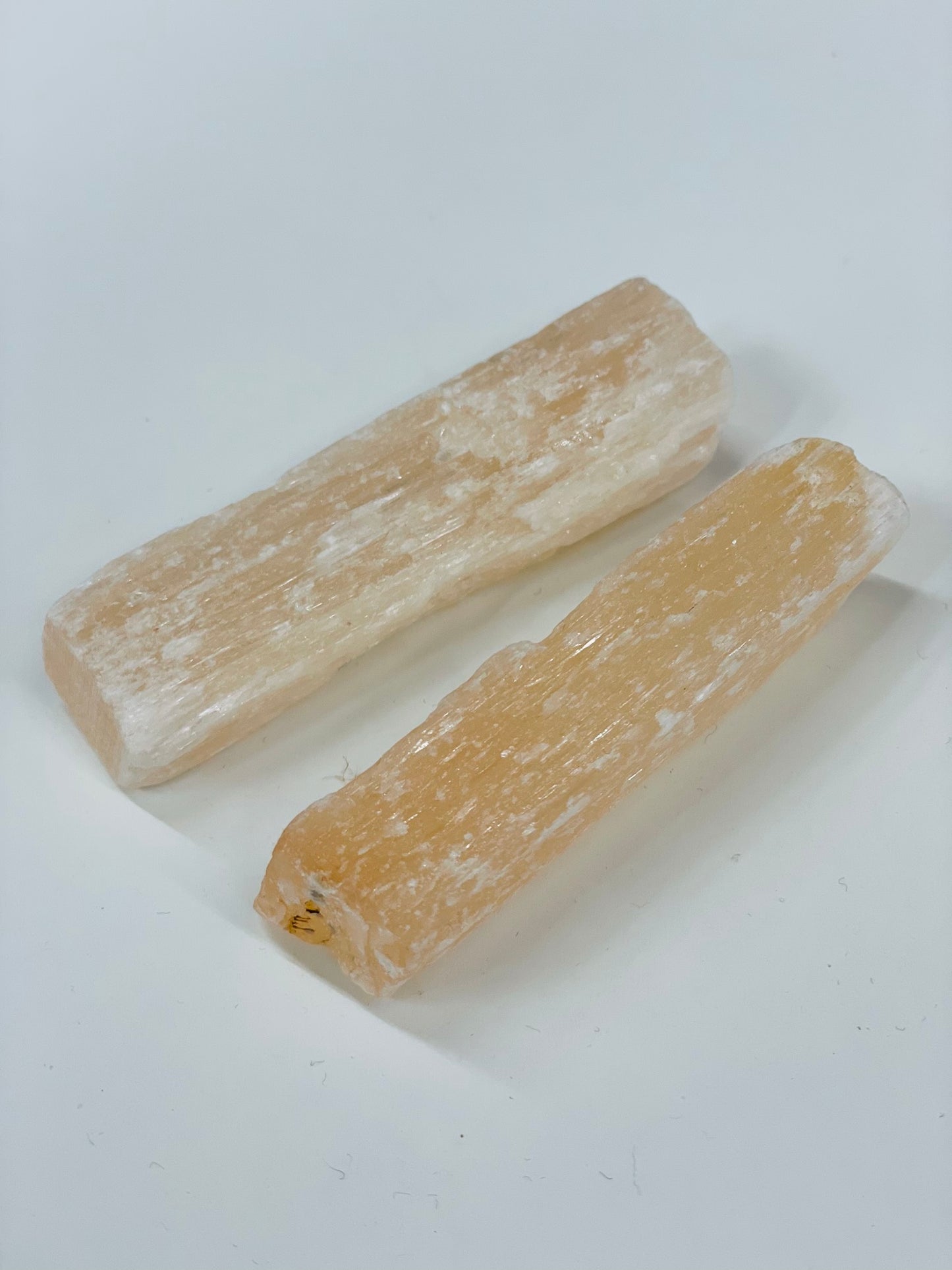 Orange selenite sticks