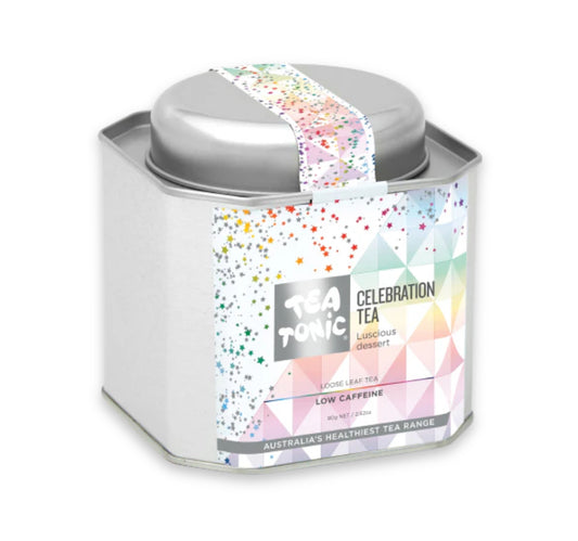 Celebration tea tin loose leaf