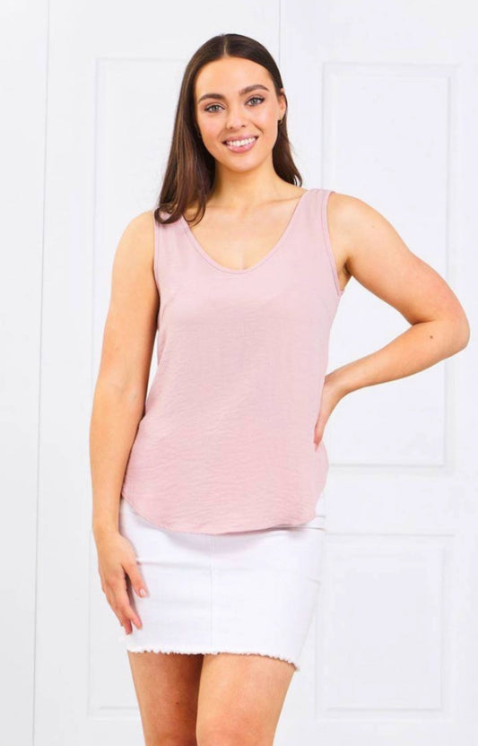 Blush singlet