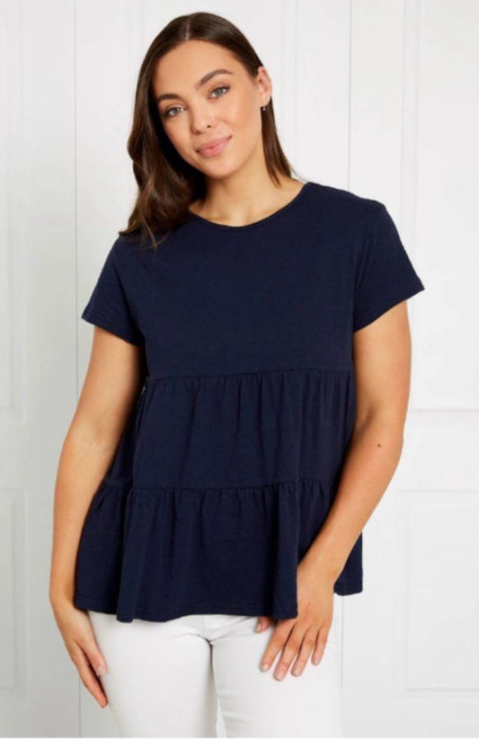 Nikki top- navy