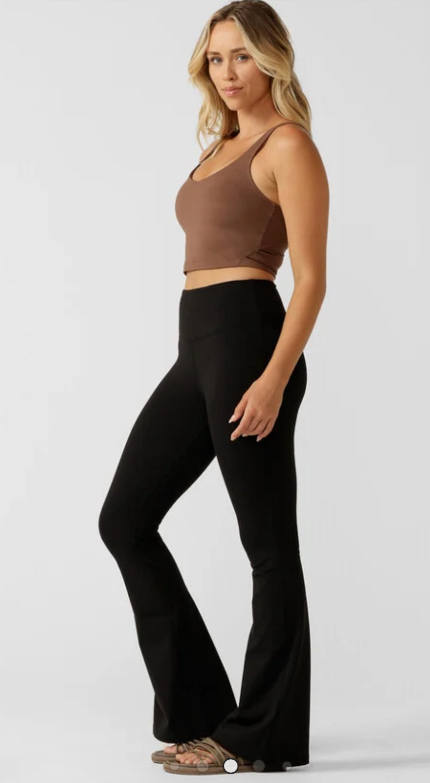 Lotus Flared Full Length Leggings