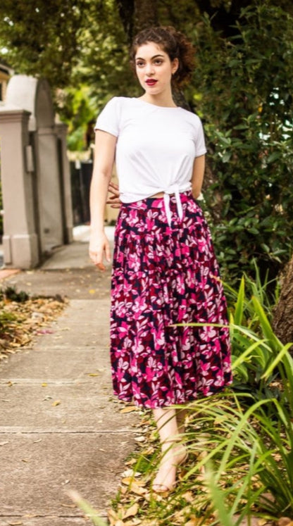 Zoel tiered skirt