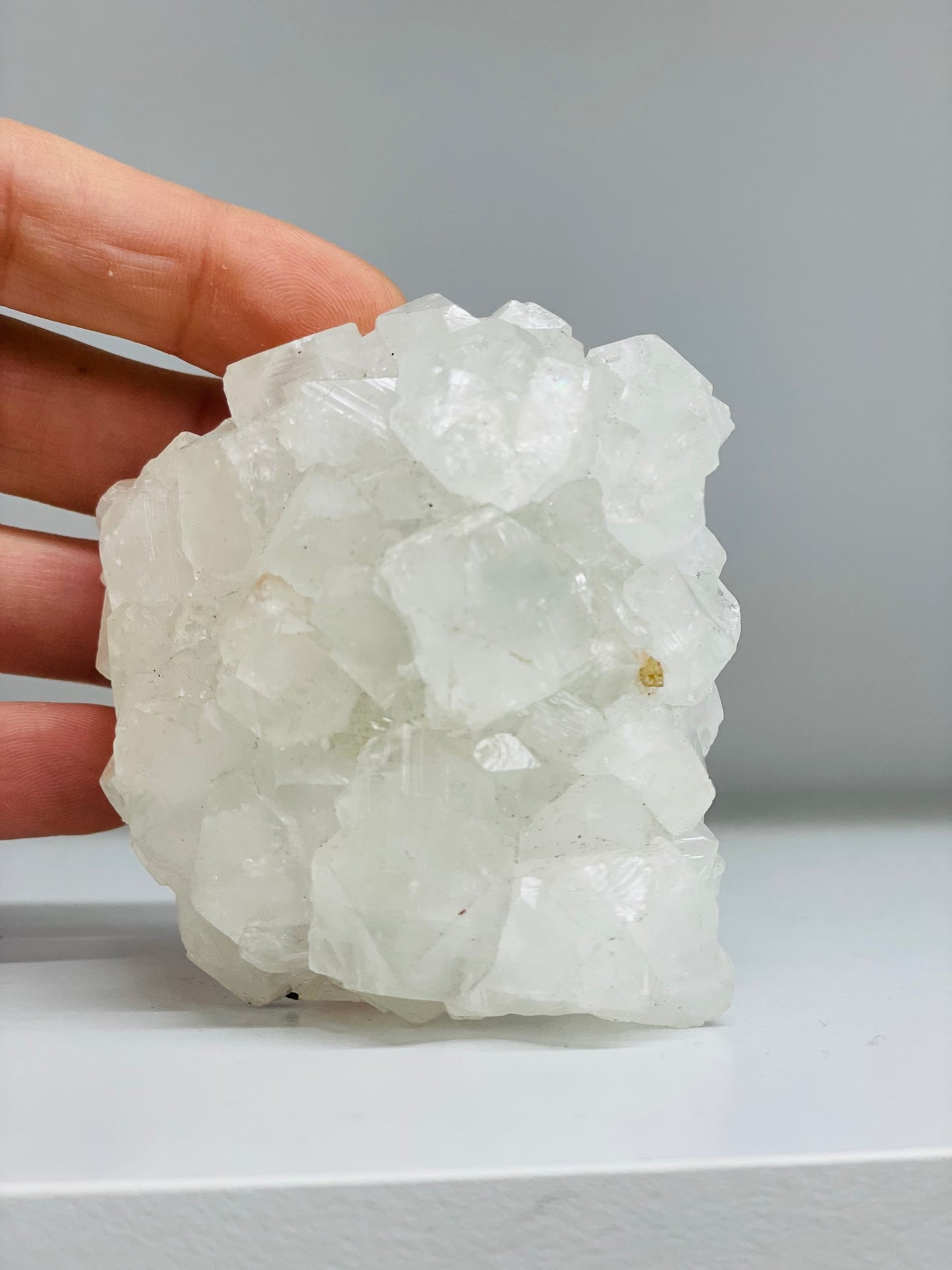 Apophylite flower cluster