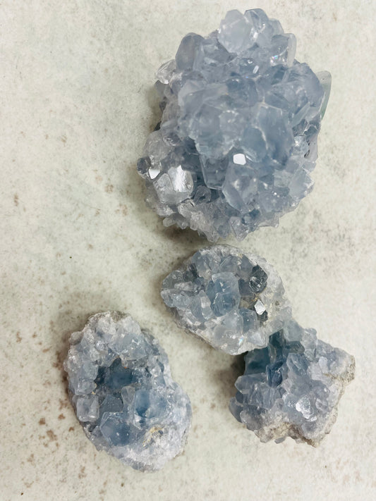 Celestite cluster