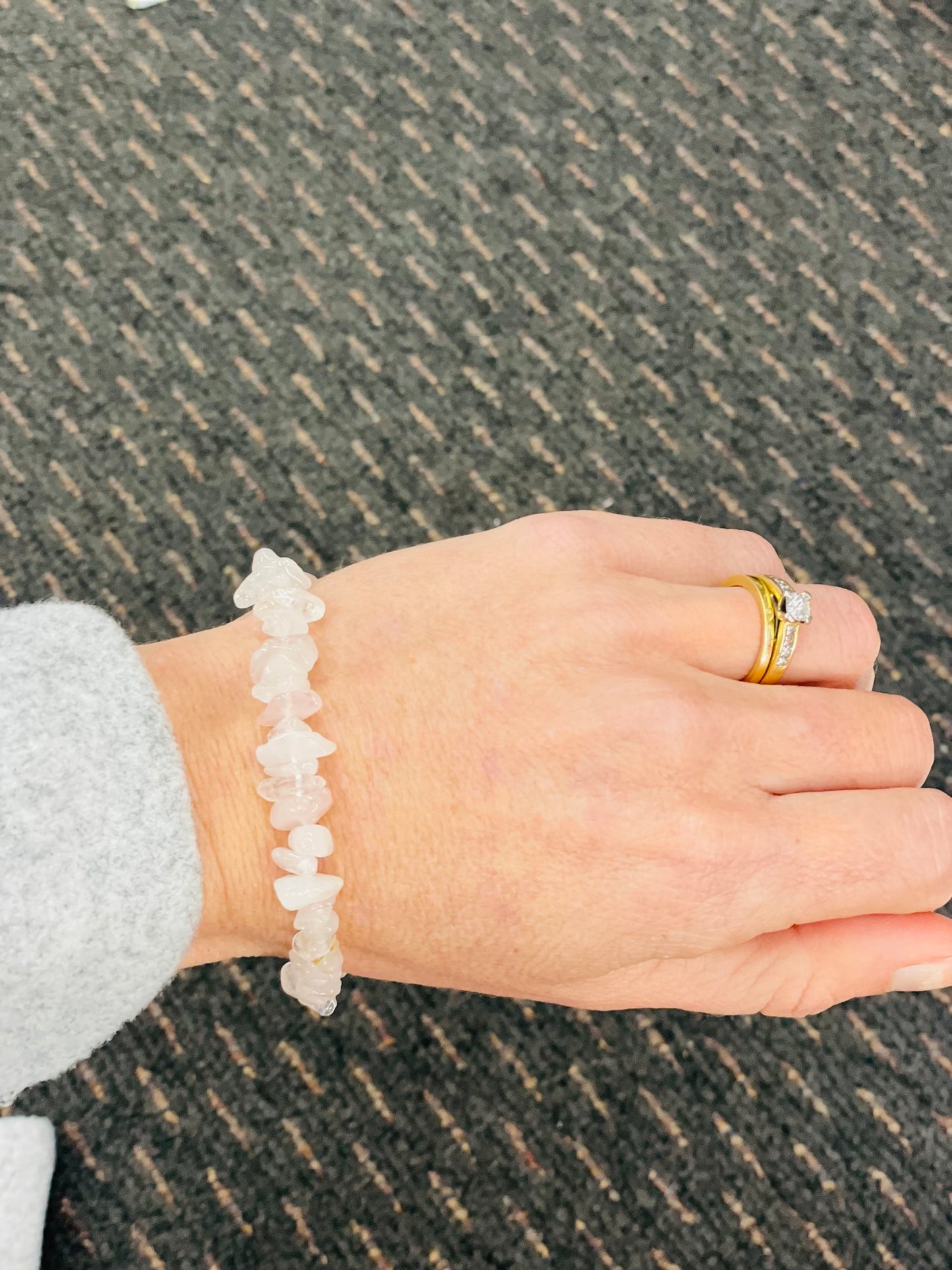 Rose quartz bracelet