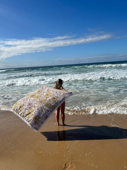 Wildflower fields microfibre terry towel