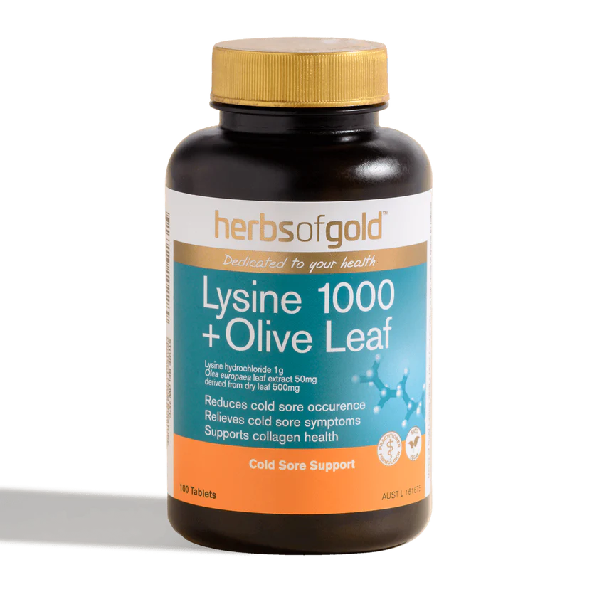 Herbs of Gold Lysine & Olive Leaf