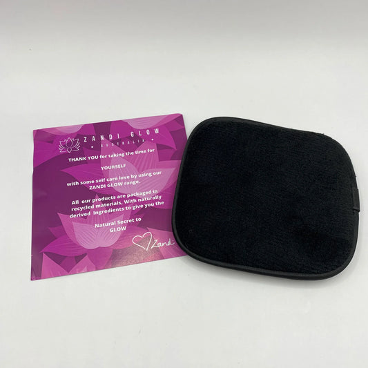 Zandi glow makeup removal pad