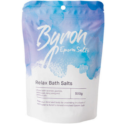 Byron Epsom salts- relax bath flakes