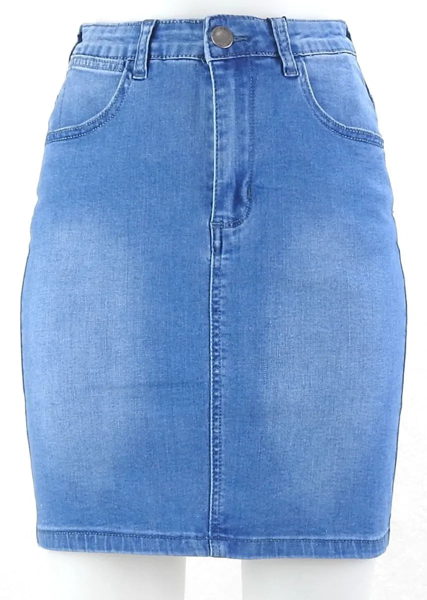 Sumter denim skirt