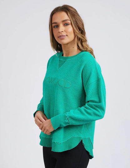 Cozy Simplified Crew- Green