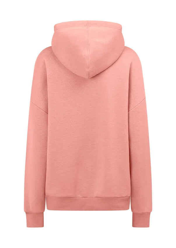 Lounge Fleece Hoodie-Ash Rose