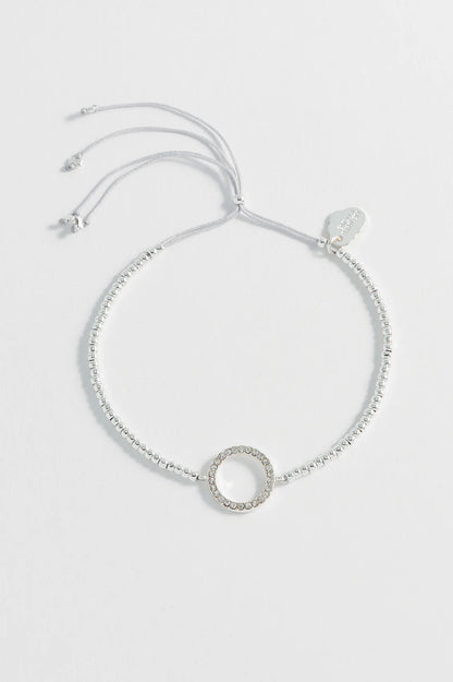 Louise CZ Circle Bracelet
Silver Plated
Packaging Message: Love