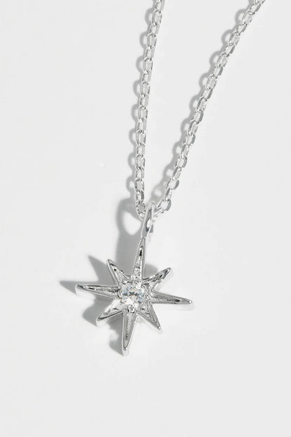 North Star Necklace
Silver Plated
Packaging Message: KEEP SHINING