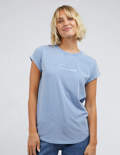 Signature Tee Light Blue