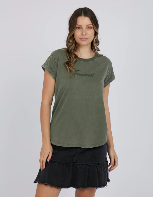 Signature Tee- Khaki