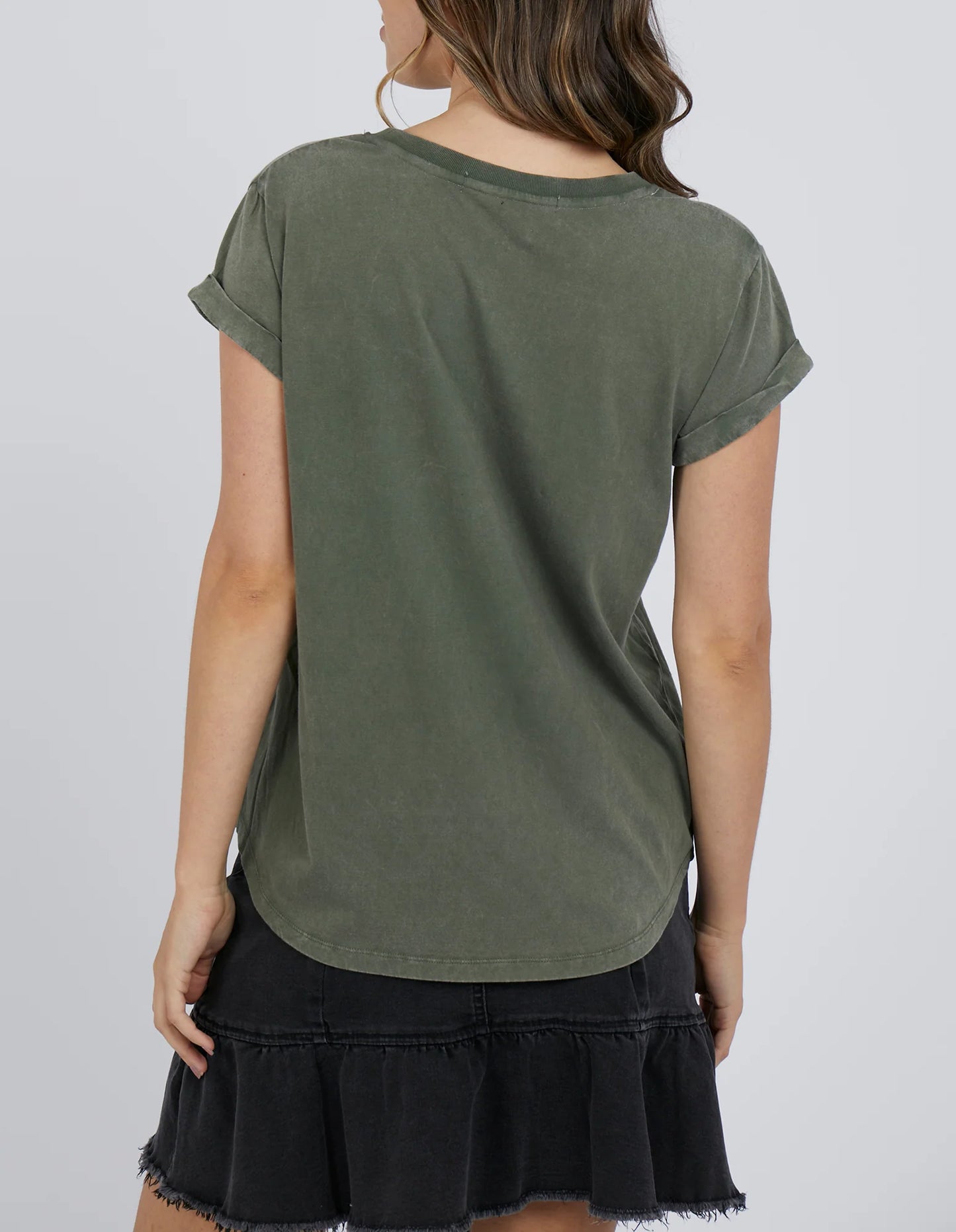 Signature Tee- Khaki