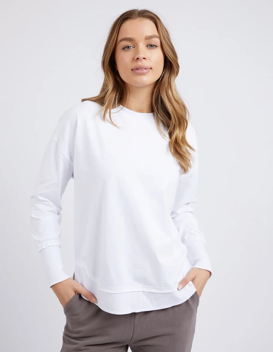 Farrah long sleeve White