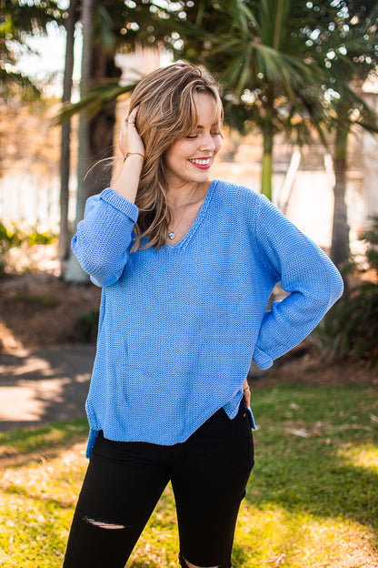 Nala Knit- Cornflower