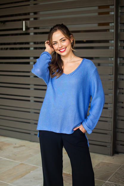 Nala Knit- Cornflower