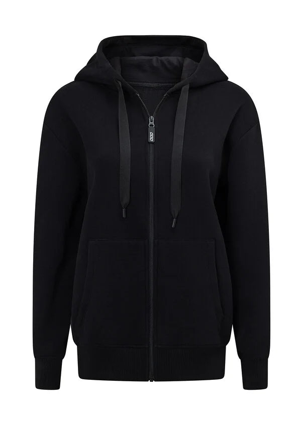 Fleece Zip Thru Hoodie