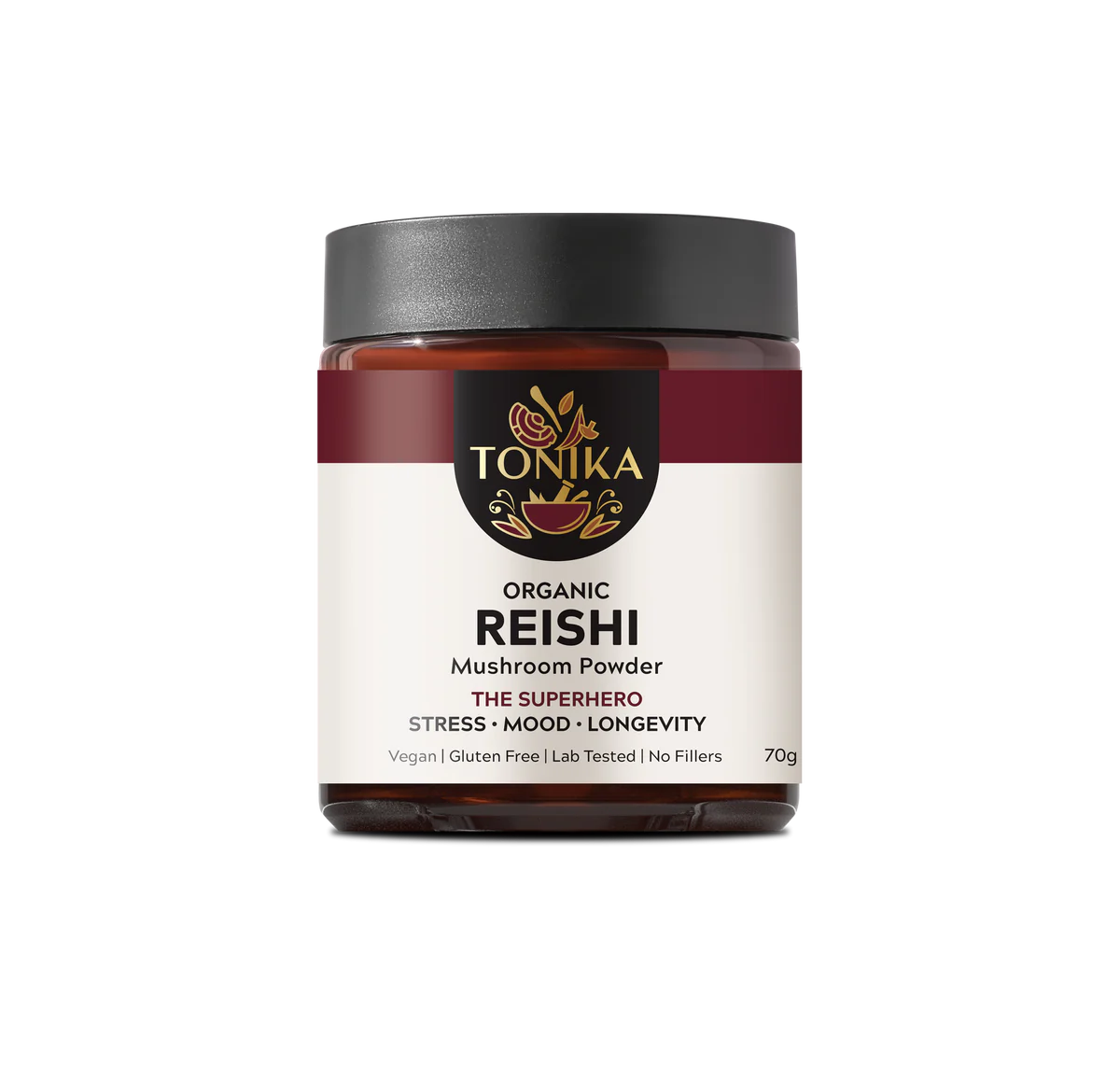 Organic Reishi Mushroom Powder- The Superhero