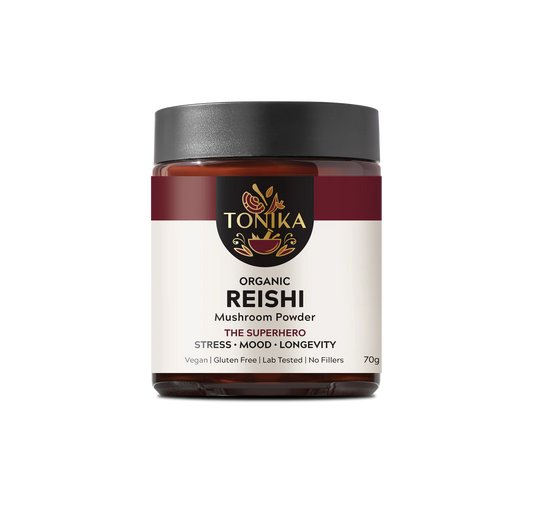 Organic Reishi Mushroom Powder- The Superhero