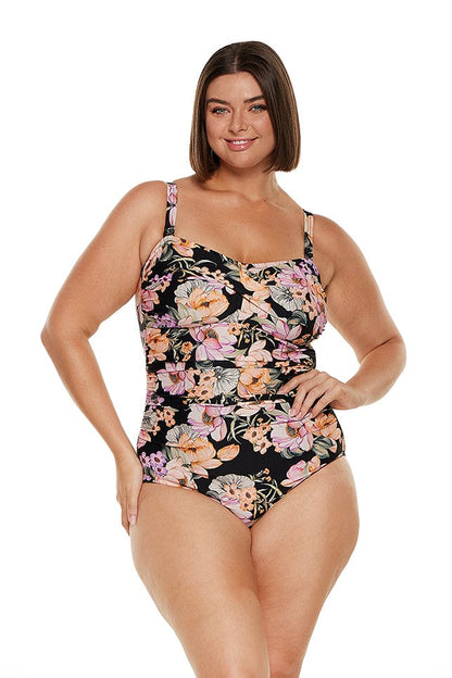 Kokomo twist front bandeau one piece