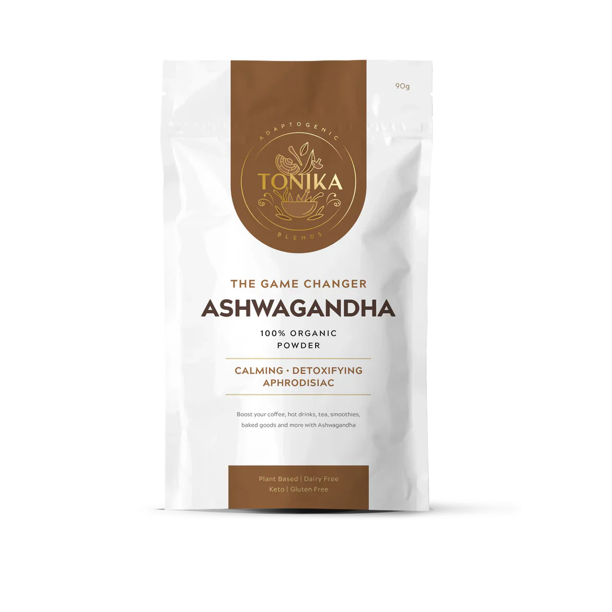 ORGANIC ASHWAGANDHA POWDER POUCH - THE GAME CHANGER