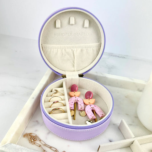 Small jewellery case-violet