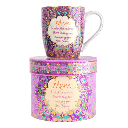 Mum mug-purple