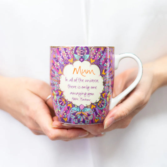 Mum mug-purple