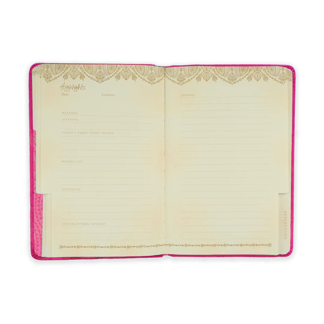 Positively pink travel journal