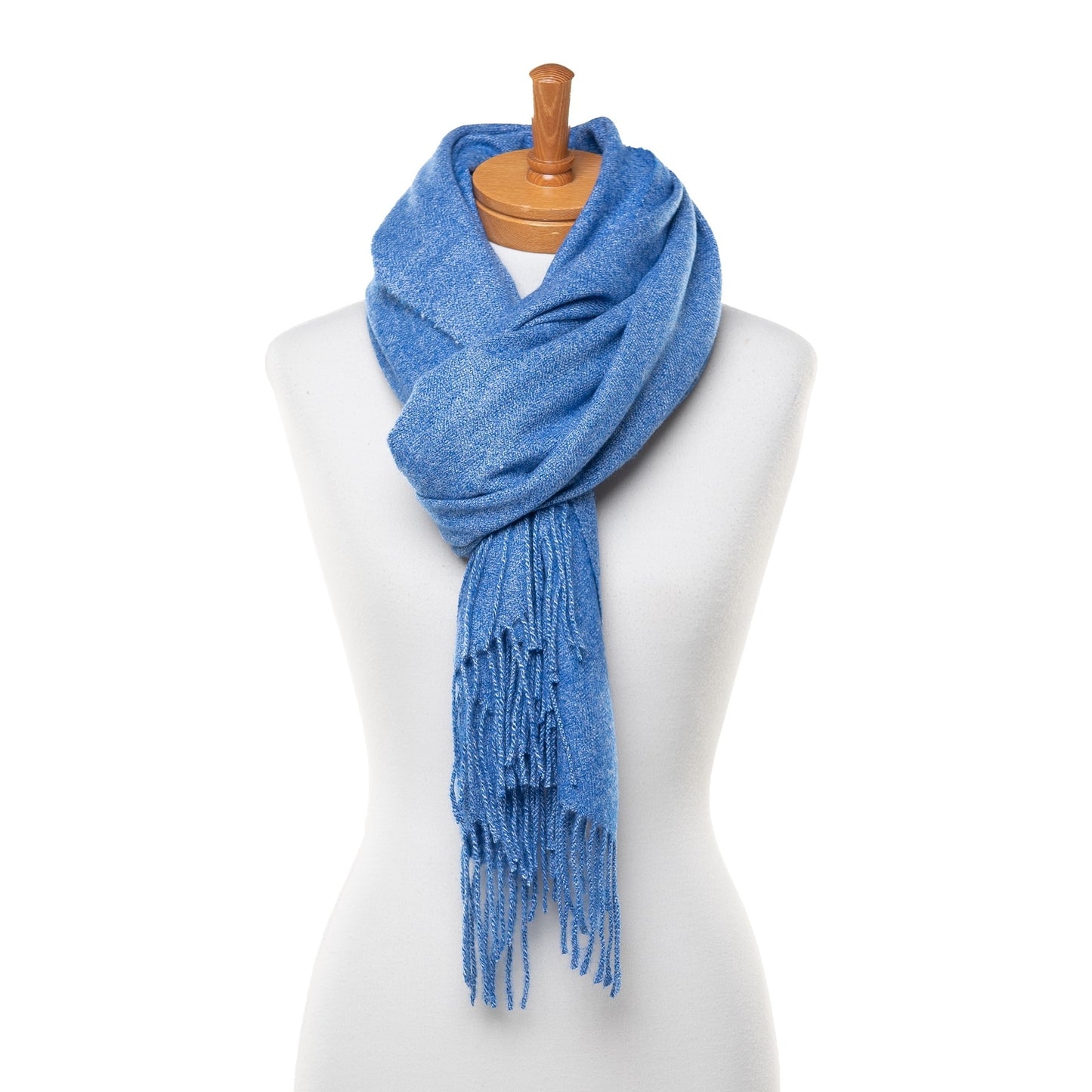 Soft blue scarf