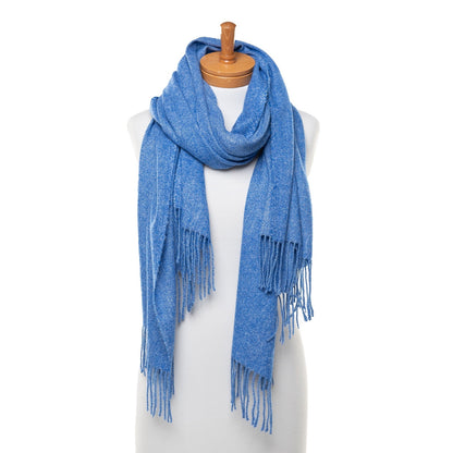 Soft blue scarf