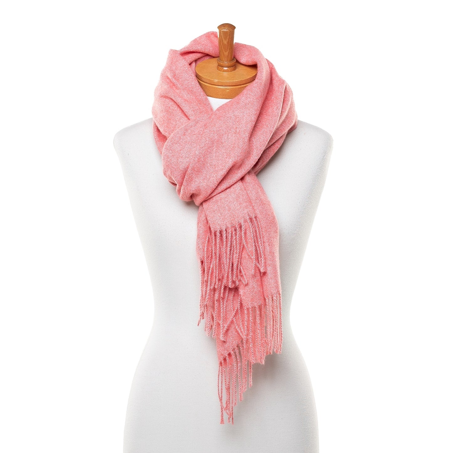 Soft watermelon scarf