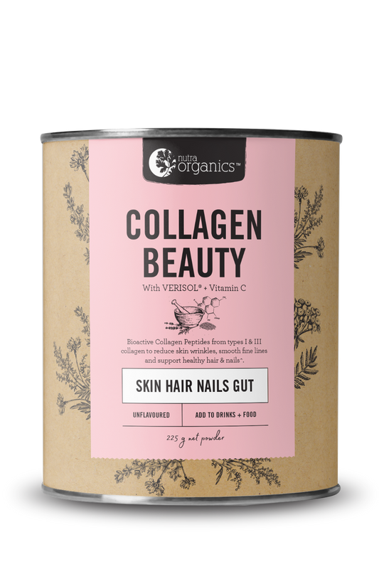 Nutraorganics Collagen Beauty 225g unflavoured