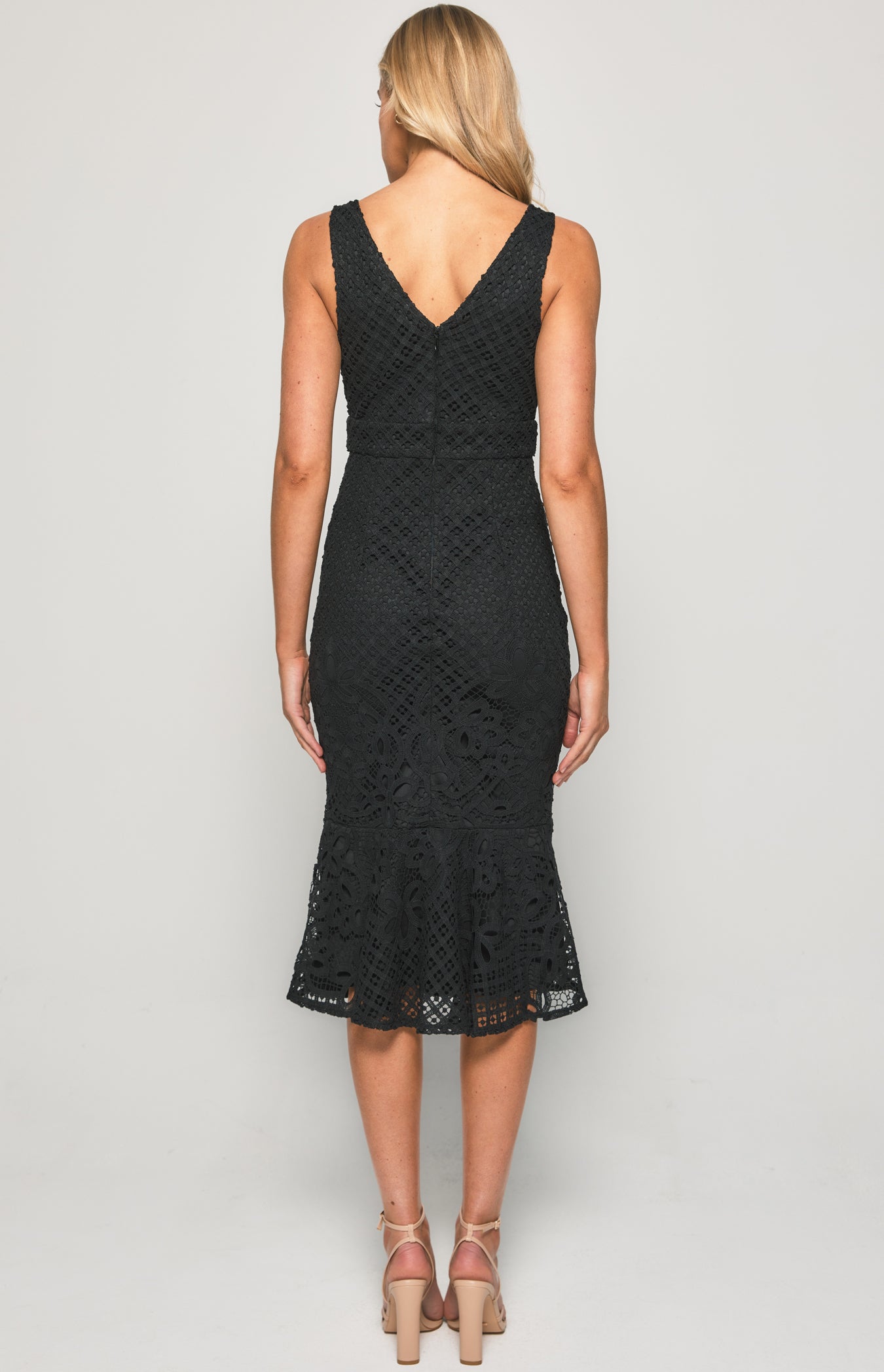 Black lace dress by Style State