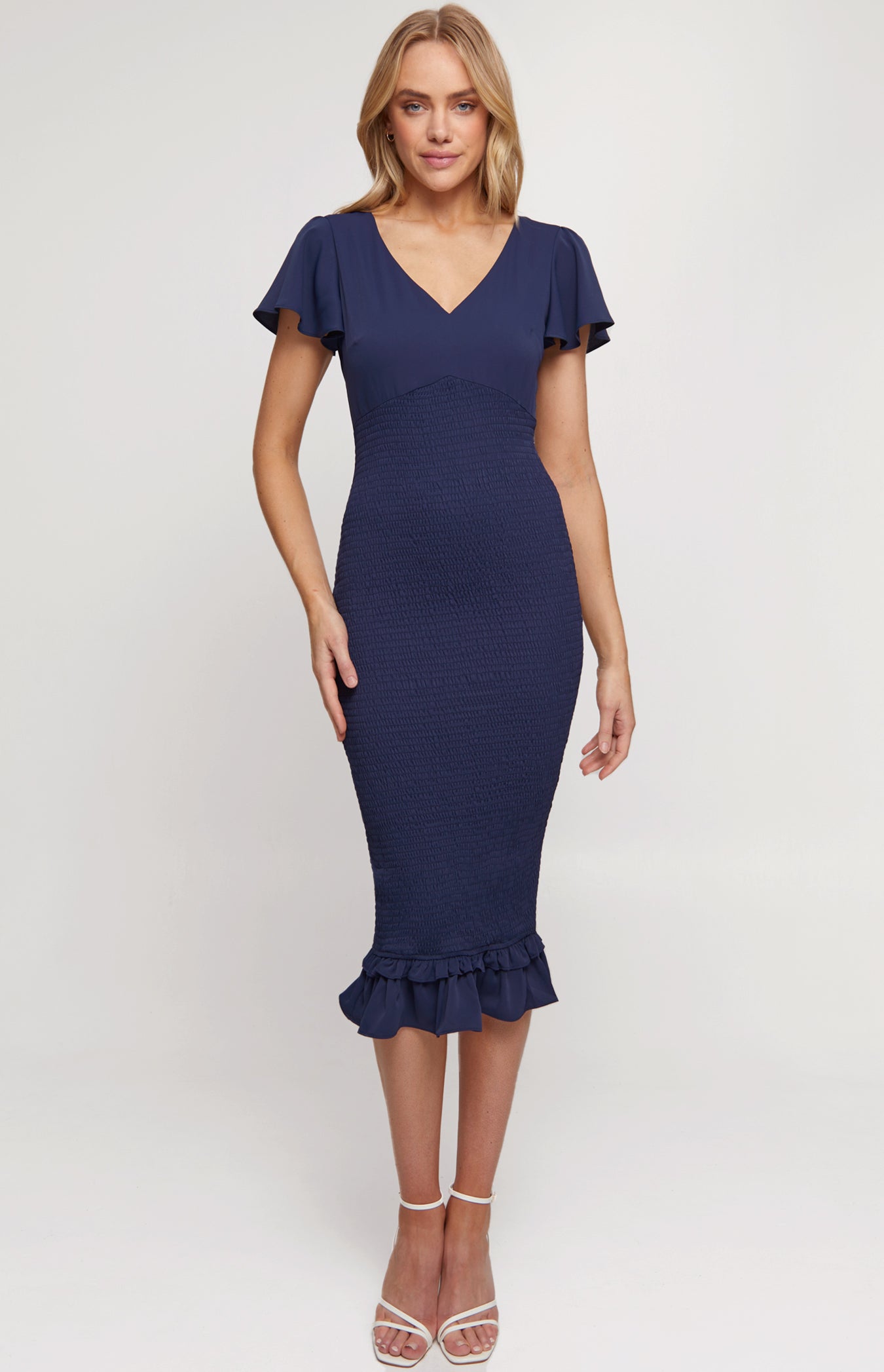 Navy dress by Style State